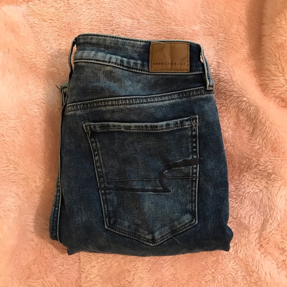 American Eagle Ripped Skinny Jeans